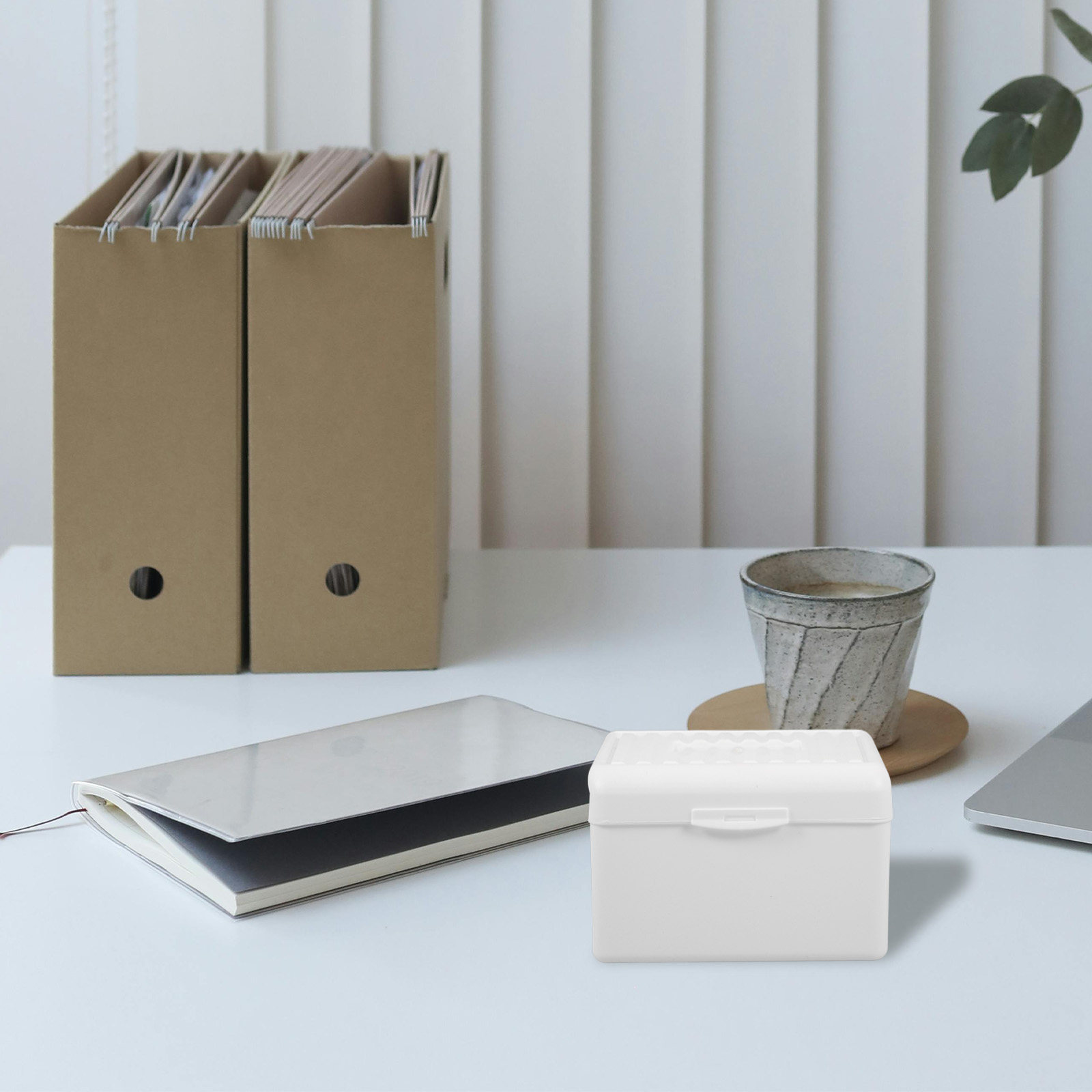 صندوق تخزين بطاقات أنيق للمكتب - مراجعة Card Index Box وسعره