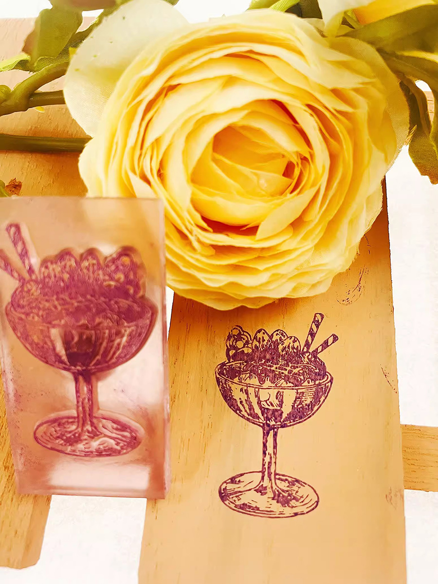 ختم حبر أكريليك شفاف ، مخصص ،  - مراجعة Rubber Date Stamp وسعره