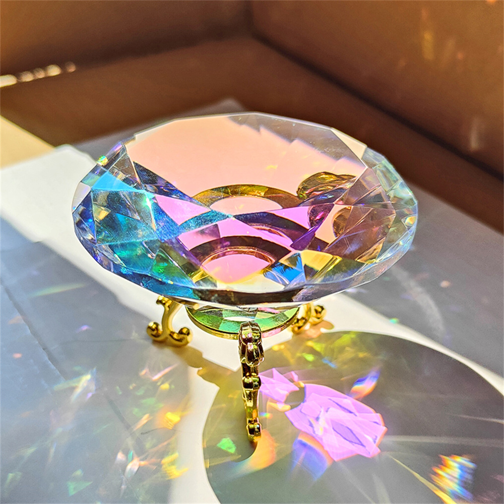 30-80 مللي متر AB الملونة K9 ك - مراجعة Paper Weight Crystal وسعره