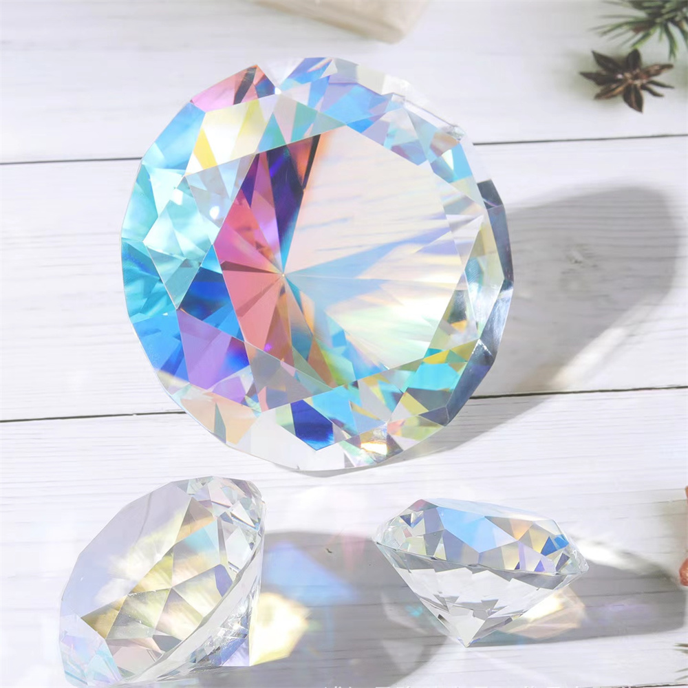 30-80 مللي متر AB الملونة K9 ك - مراجعة Paper Weight Crystal وسعره