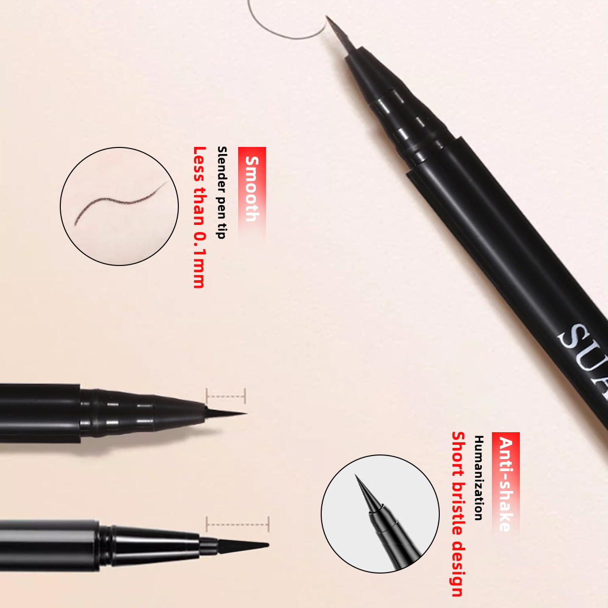قلم تحديد العيون السائل المقاو - مراجعة Correction Pen Fine وسعره