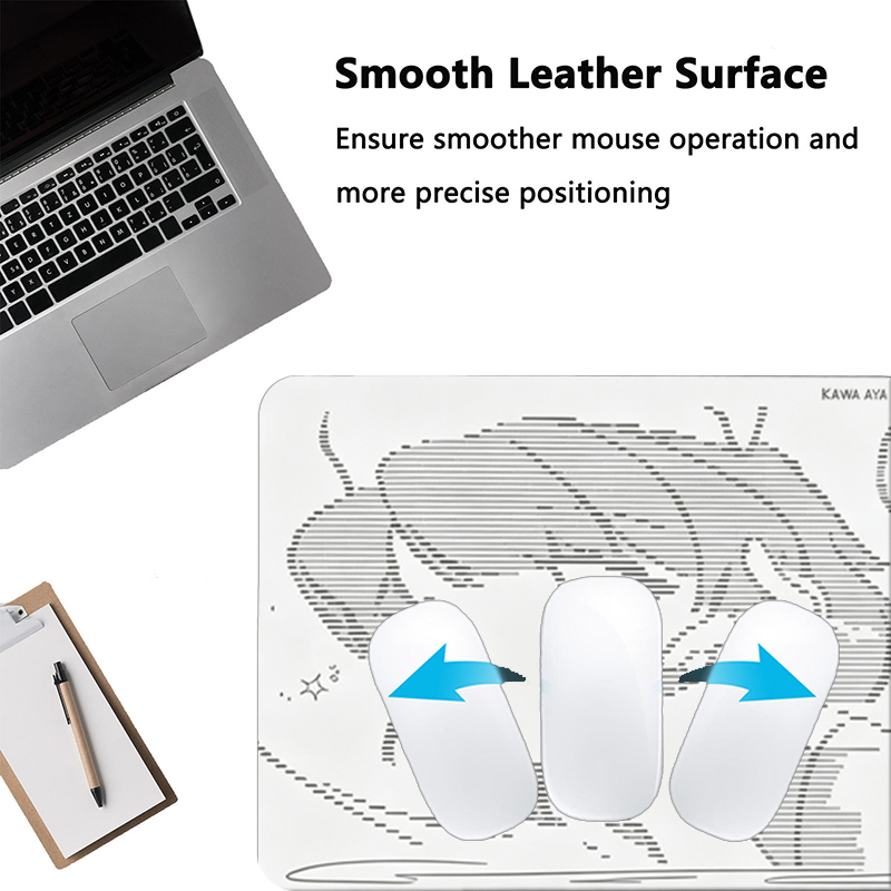 لوحة ماوس جلدية كبيرة بتصميم أ - مراجعة Leather Desk Pad وسعره