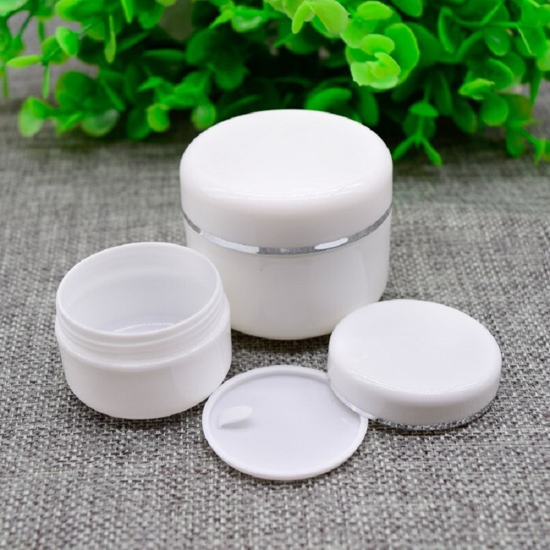 عبوة بلاستيكية بيضاء سعة 50 جر - مراجعة Gel Refill Pack وسعره